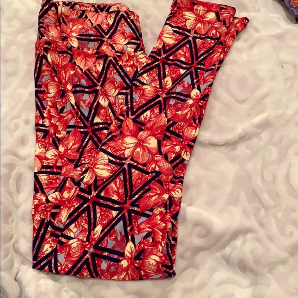 LuLaRoe leggings OS Tropical